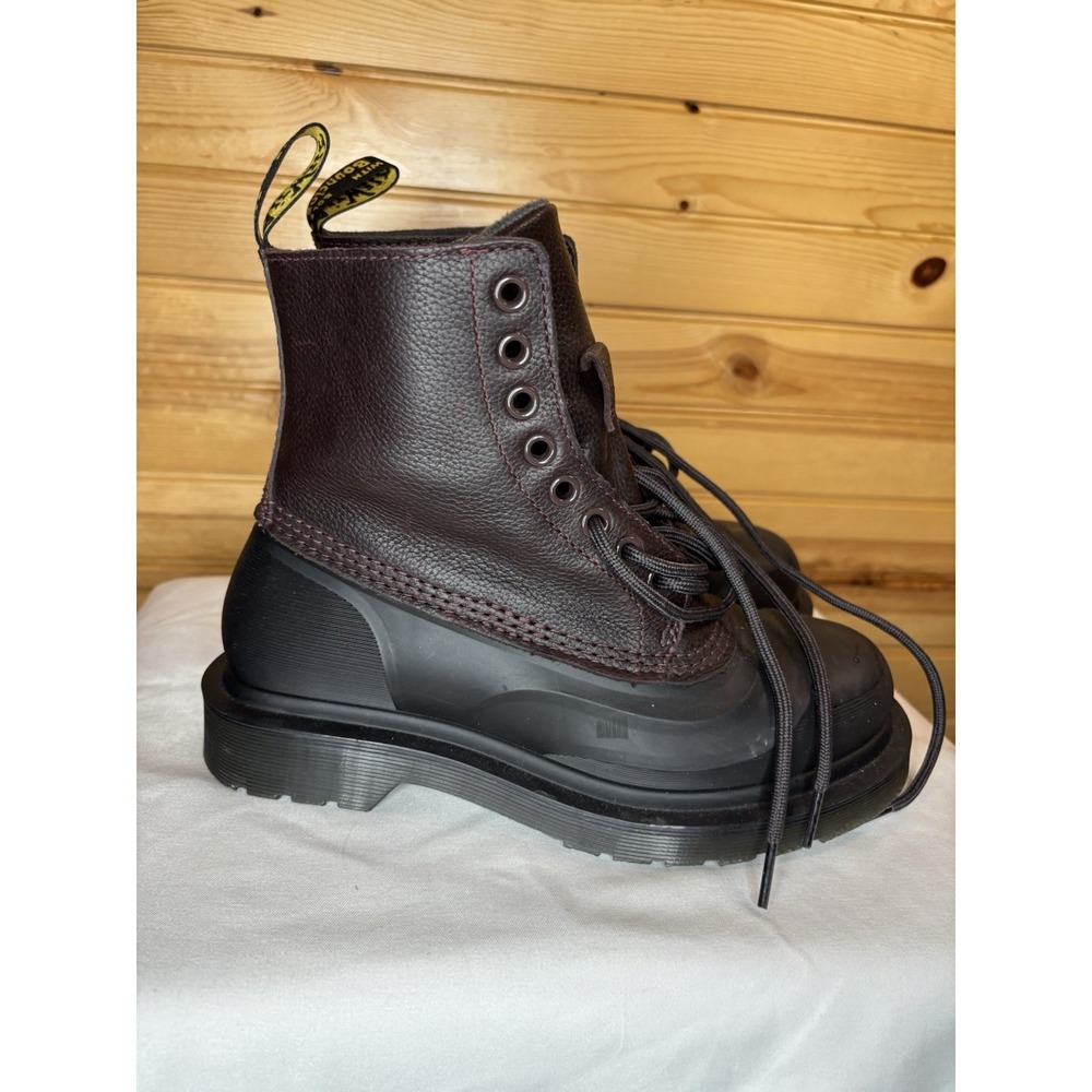 Dr‎ Martens 1460 Fleece Lined Sub Boots Limited Edition Newland Oxblood Men's 4